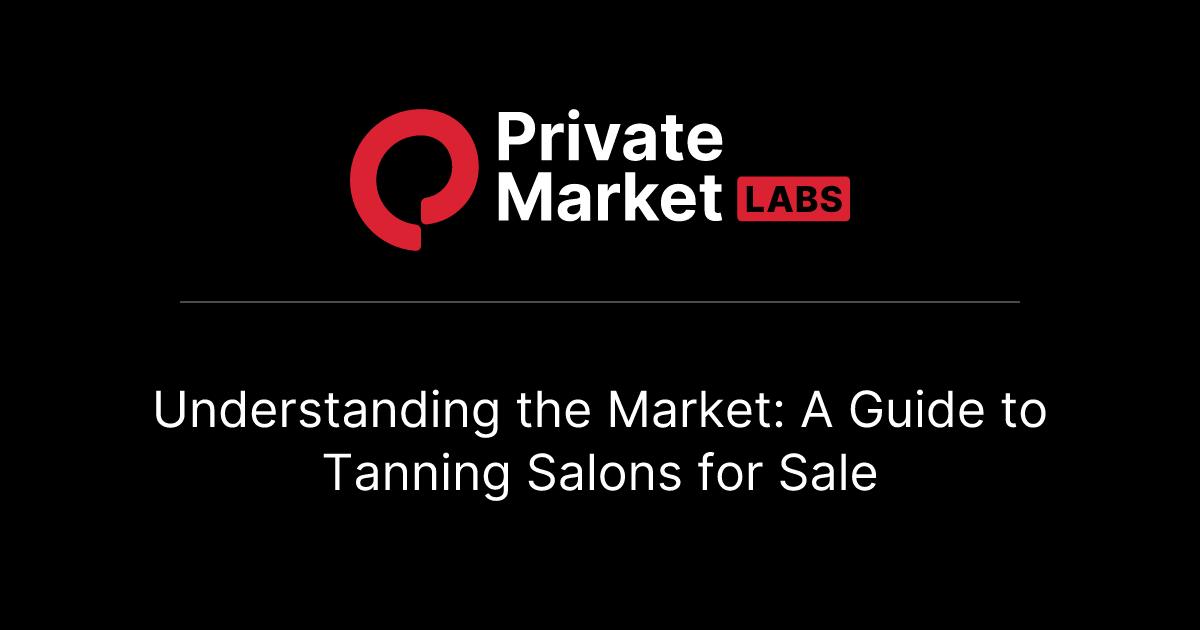 Understanding the Market A Guide to Tanning Salons for Sale